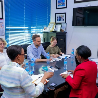 Embassy of Finland Head of Cooperation paid a courtesy visit to LHRC - HQ