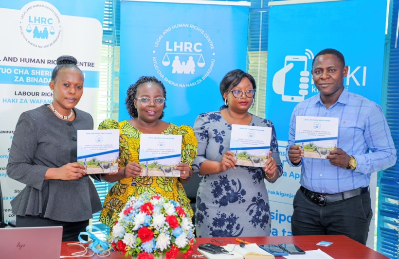 Impacts of Climate  Change on Socio-Economic and Environmental  Rights in Tanzania.
