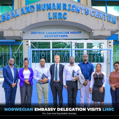 Norwegian Embassy Delegation Visits LHRC Headquarters and Legal Aid Clinic