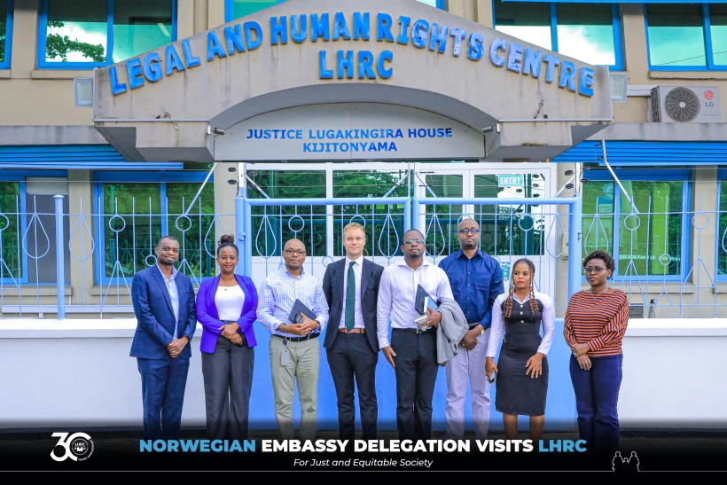Norwegian Embassy Delegation Visits LHRC Headquarters and Legal Aid Clinic