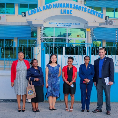 U.S. Embassy Delegation Pays Visit to LHRC